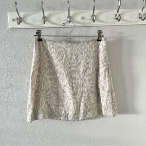 Free People Groovy Printed Mini Skirt